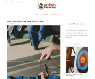 Archeryheaven.com(Archery Heaven) Screenshot