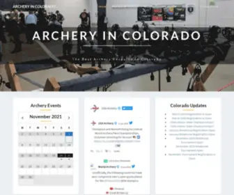 Archeryincolorado.com(The Best Archery Resource in Colorado) Screenshot