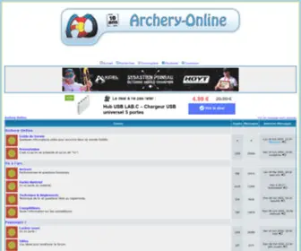 Archeryonline.net(Tir à l'arc) Screenshot
