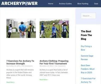 Archerypower.com(Archerypower) Screenshot