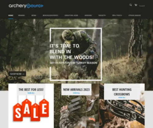 Archerysource.ca(Archery Source Canada) Screenshot