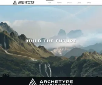 Archetype-Entertainment.com(Archetype Entertainment) Screenshot