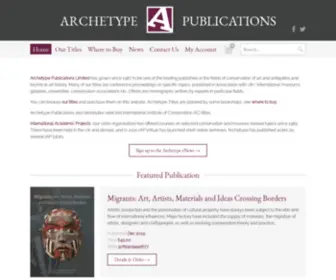 Archetype.co.uk(Archetype Publications) Screenshot