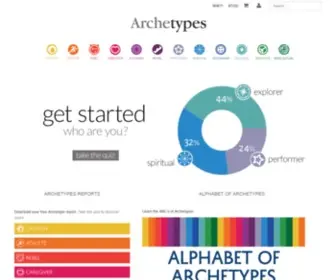 Archetypes.com(Discover yours) Screenshot