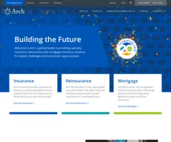 Archgroup.com(Arch Capital Group Ltd) Screenshot