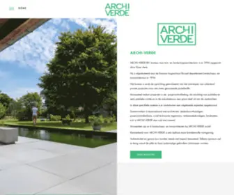 Archi-Verde.be(Archi-verde landschaps) Screenshot