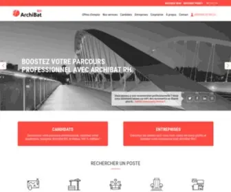 Archibat.com(Recrutement) Screenshot