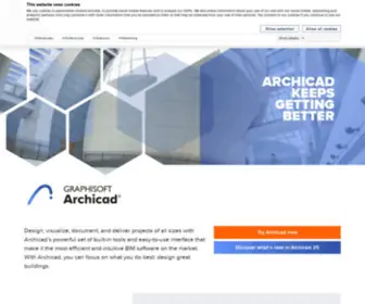 Archicad.com(Graphisoft) Screenshot