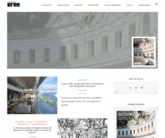 Archicree.com(Créations et Recherches Esthétiques Européennes) Screenshot