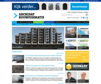 Archidat.nl(Archidat Bouwformatie) Screenshot