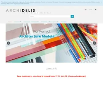 Archidelis.at(Everything for the architectural model) Screenshot