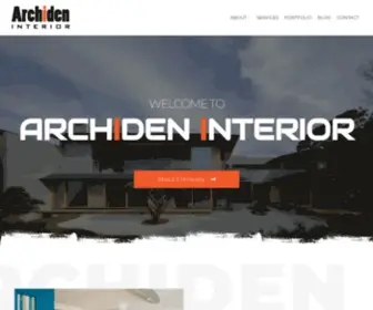Archideninterior.com(Archiden Interior) Screenshot