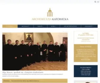 ArchidiecezJa.katowice.pl(Domena jest utrzymywana na serwerach IQ PL) Screenshot