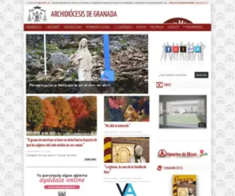 Archidiocesisgranada.es(Archidiócesis de Granada) Screenshot