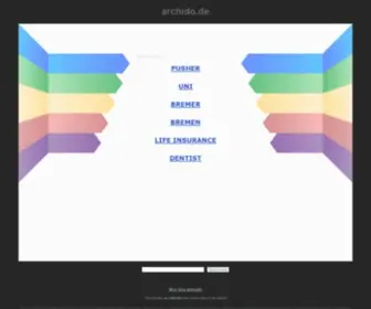 Archido.de(archido) Screenshot