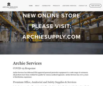 Archieservices.com(Archie Services) Screenshot