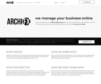 Archifx.net(Web Design) Screenshot