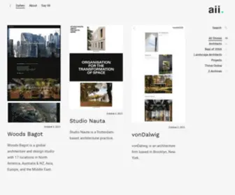 Archiitect.io(#1 Finest Architecture Websites and Portfolios) Screenshot