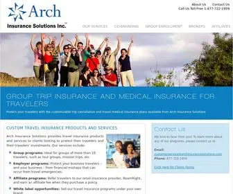Archinsurancesolutions.com(Arch Insurance Solutions) Screenshot