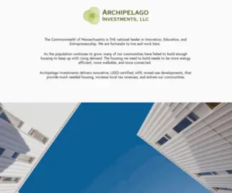 Archipelagoinvestments.com(Archipelago Investments) Screenshot