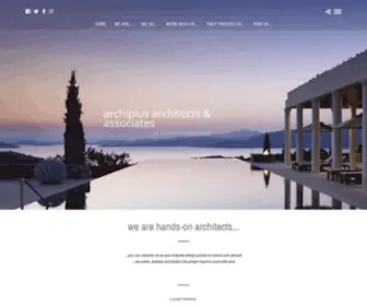 Archiplus.biz(We create experiences) Screenshot