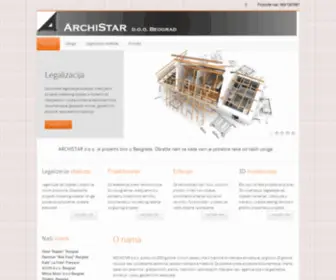 Archistar.rs(Projektni biro) Screenshot