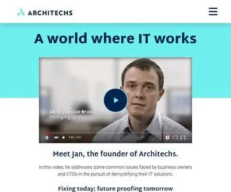 Architechs.eu(Homepage) Screenshot