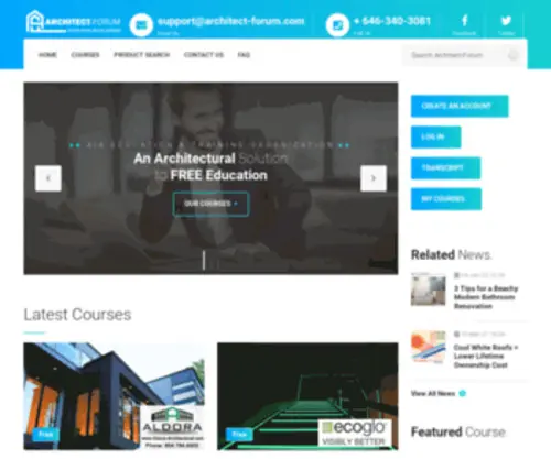 Architect-Forum.com(AIA, Architect-Forum) Screenshot