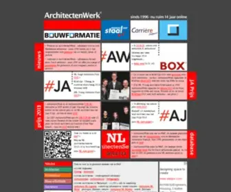 Architectenwerk.nl(Informatie voor en over Nederlandse architecten) Screenshot
