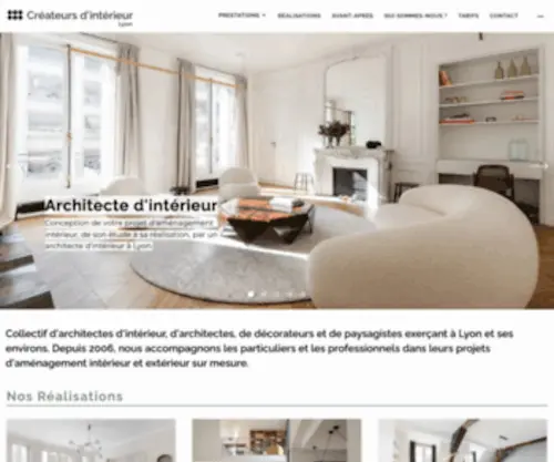 Architectes-Interieur-Lyon.com(Architectes Interieur Lyon) Screenshot