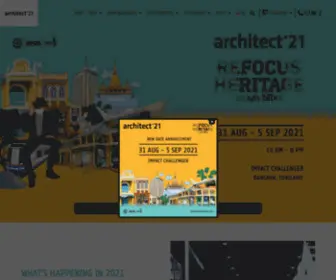 Architectexpoasia.com(The 34th ASEAN's Largest Building Technology Exposition) Screenshot