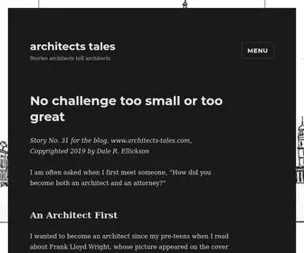 Architects-Tales.com(Architects tales) Screenshot