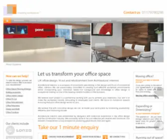 Architectural-Interiors.com(Web Site and Server Hosting by Serversure) Screenshot