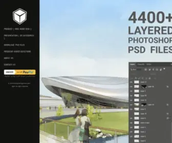Architectural-Perspective.com(Layered PSD Architectural Templates) Screenshot