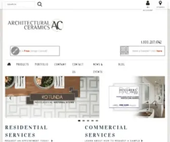 Architecturalceramics.com(Architectural Ceramics) Screenshot