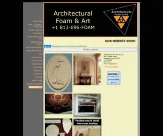 Architecturalfoamandart.com(Architectural Foam and Art) Screenshot