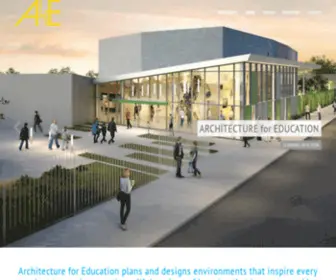 Architecture4E.com(Architecture for Education Architecture for Education) Screenshot