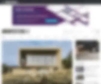 Architectureau.com(Architecture, interiors and landscape) Screenshot