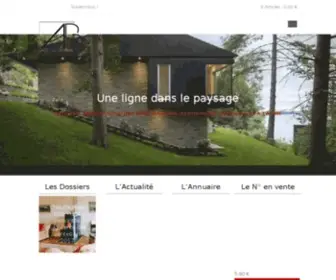 Architecturebois.fr(Architecture Bois Magazine) Screenshot