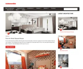 Architectureholic.com(Architecture and Interior Design Trends) Screenshot