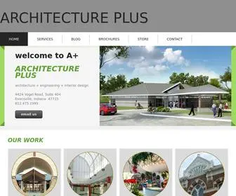 Architecturepluspc.com(ARCHITECTURE PLUS) Screenshot