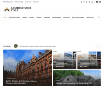 Architecturesstyle.com(Design Place of Residence With Architecturesstyle) Screenshot