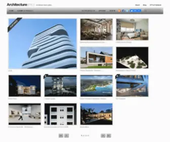 Architecturestyle.net(Architecture gallery) Screenshot
