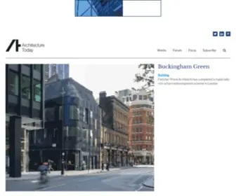 Architecturetoday.co.uk(Architecture Today Magazine) Screenshot