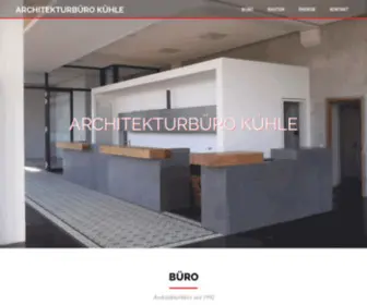 Architekt-Kuehle.de(Architekturbüro) Screenshot