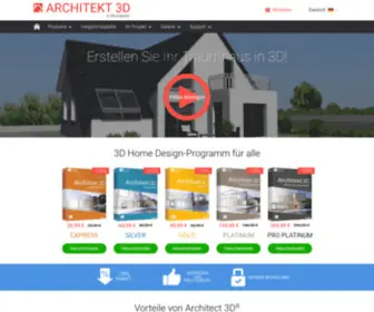 Architekt3D.de(Architekt 3D®) Screenshot