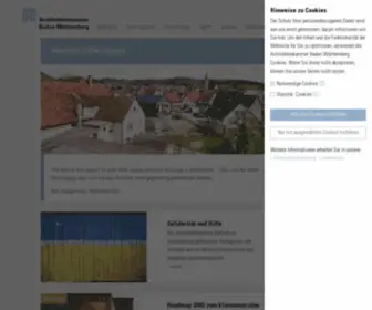 Architektenkammer-BW.de(Württemberg) Screenshot