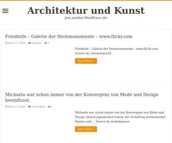 Architekturundkunst.ml(Architektur und Kunst) Screenshot