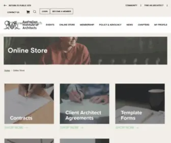 Architext.com.au(Online Store Home) Screenshot