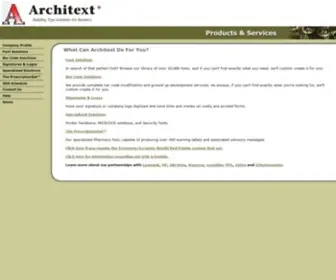 Architext.com(Architext, Inc) Screenshot